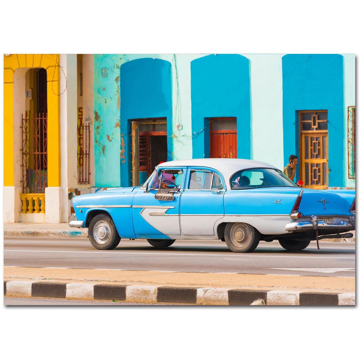 HOMY - Cuadro acrílico clásico 2 50x70 cm