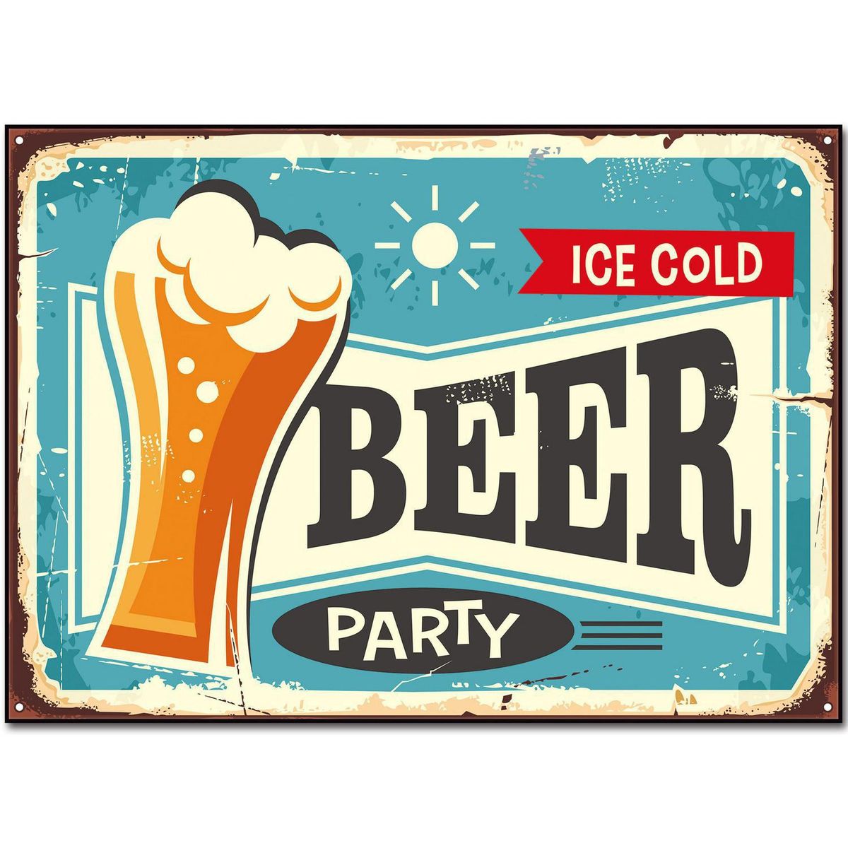 HOMY - Cuadro acrílico cents 50x70 cm