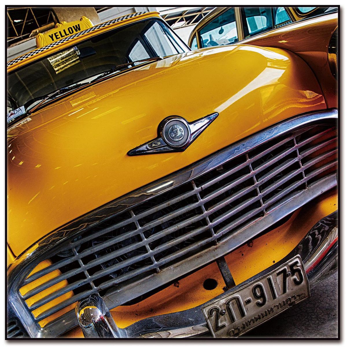 HOMY - Cuadro acrílico cars 5 50x50 cm