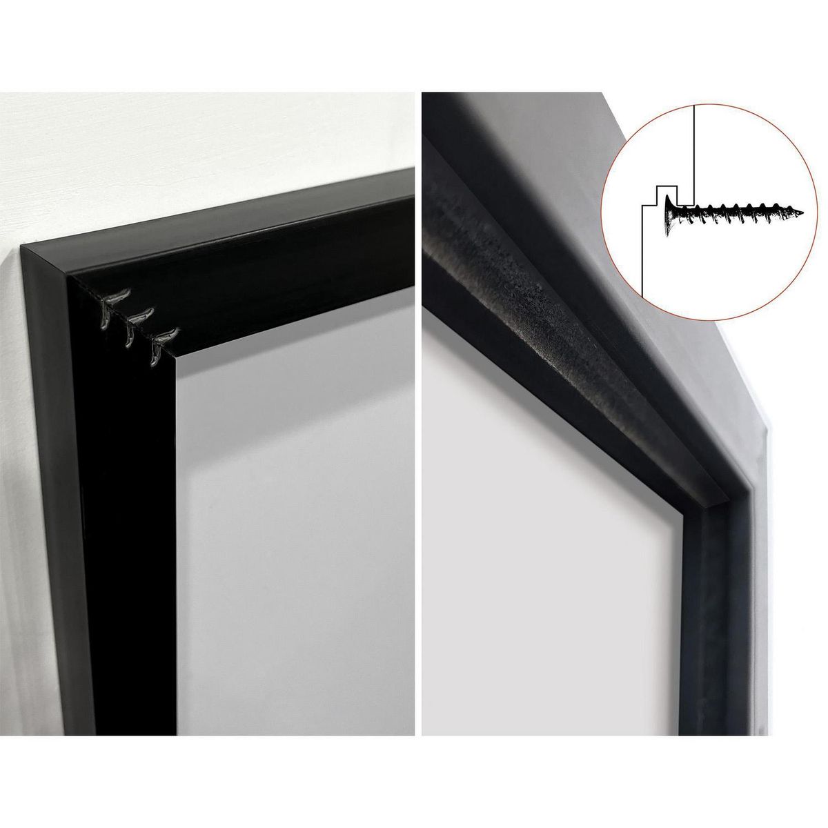 HOMY - Cuadro acrílico zebra 2 50x50 cm