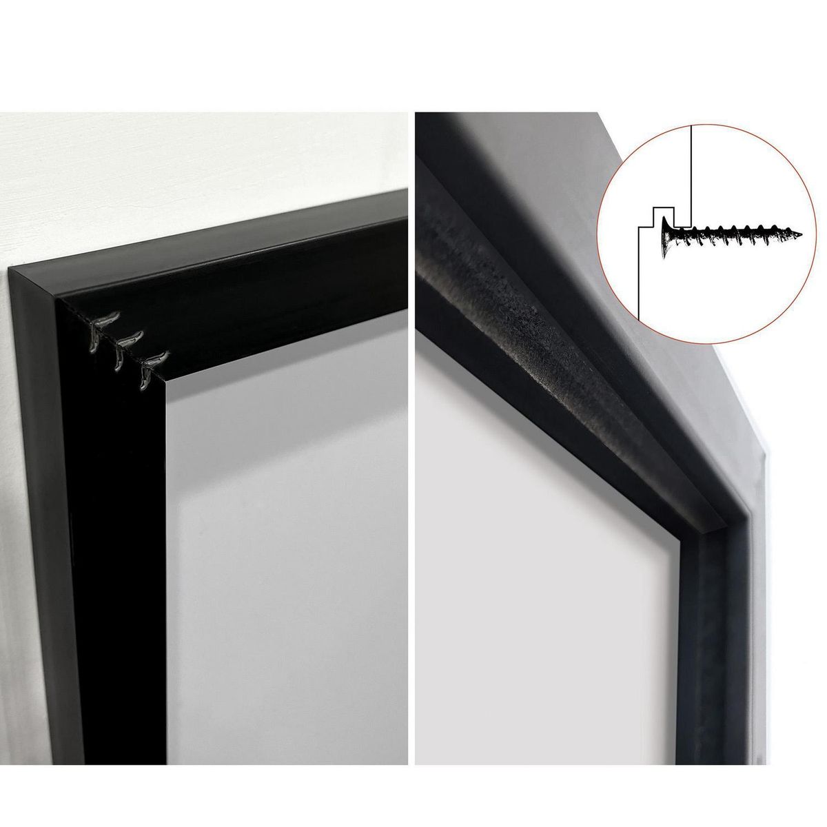 HOMY - Cuadro acrílico zebra 1 50x50 cm