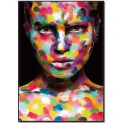 HOMY - Cuadro acrílico cara 2 50x70 cm
