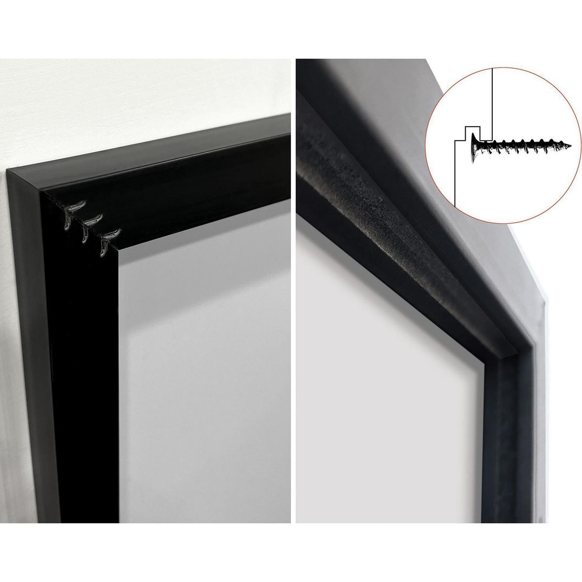 HOMY - Cuadro acrílico café 1 40x40 cm