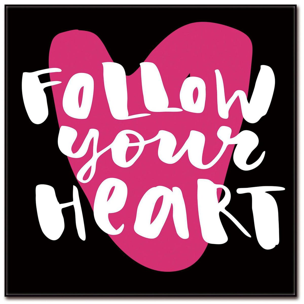 HOMY - Cuadro acrílico love 3 40x40 cm