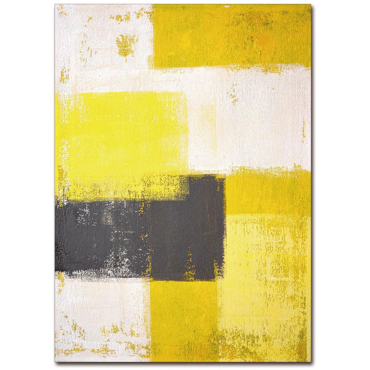 HOMY - Cuadro acrílico yellow 1 50x70 cm