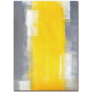 Cuadro acrlico yellow 2 50x70 cm