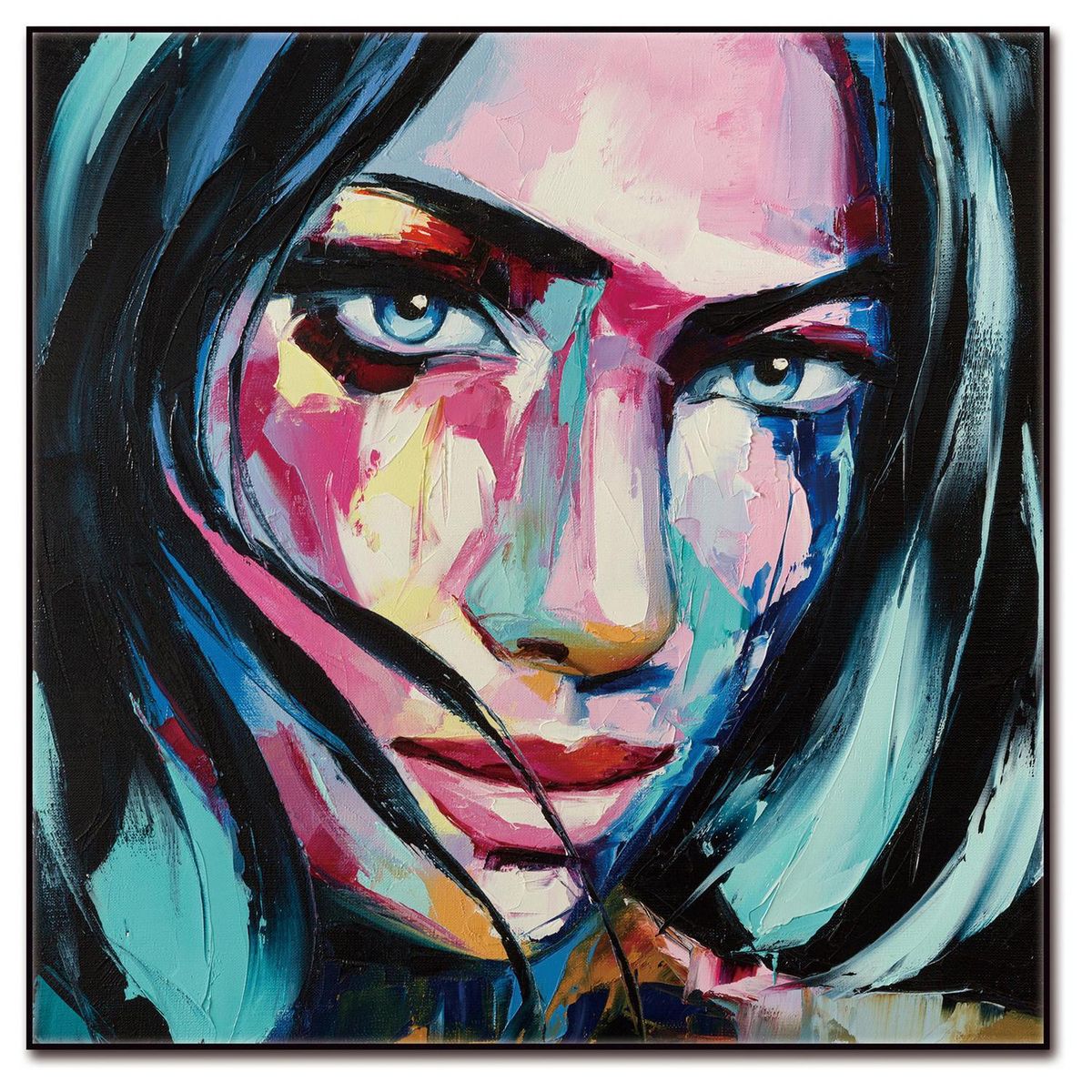 HOMY - Cuadro acrílico mica 1 80x80 cm