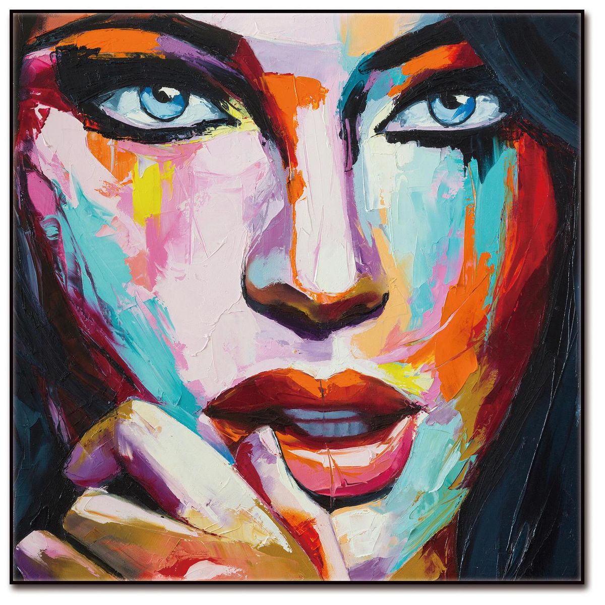 HOMY - Cuadro acrílico mica 2 80x80 cm