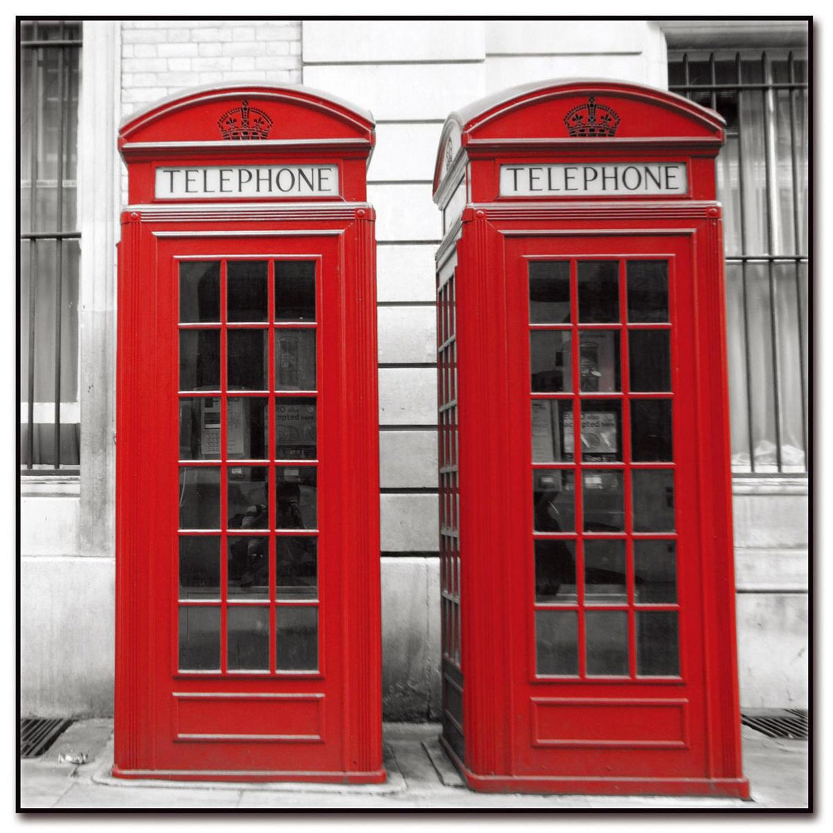 HOMY - Cuadro acrílico London 3 50x50 cm