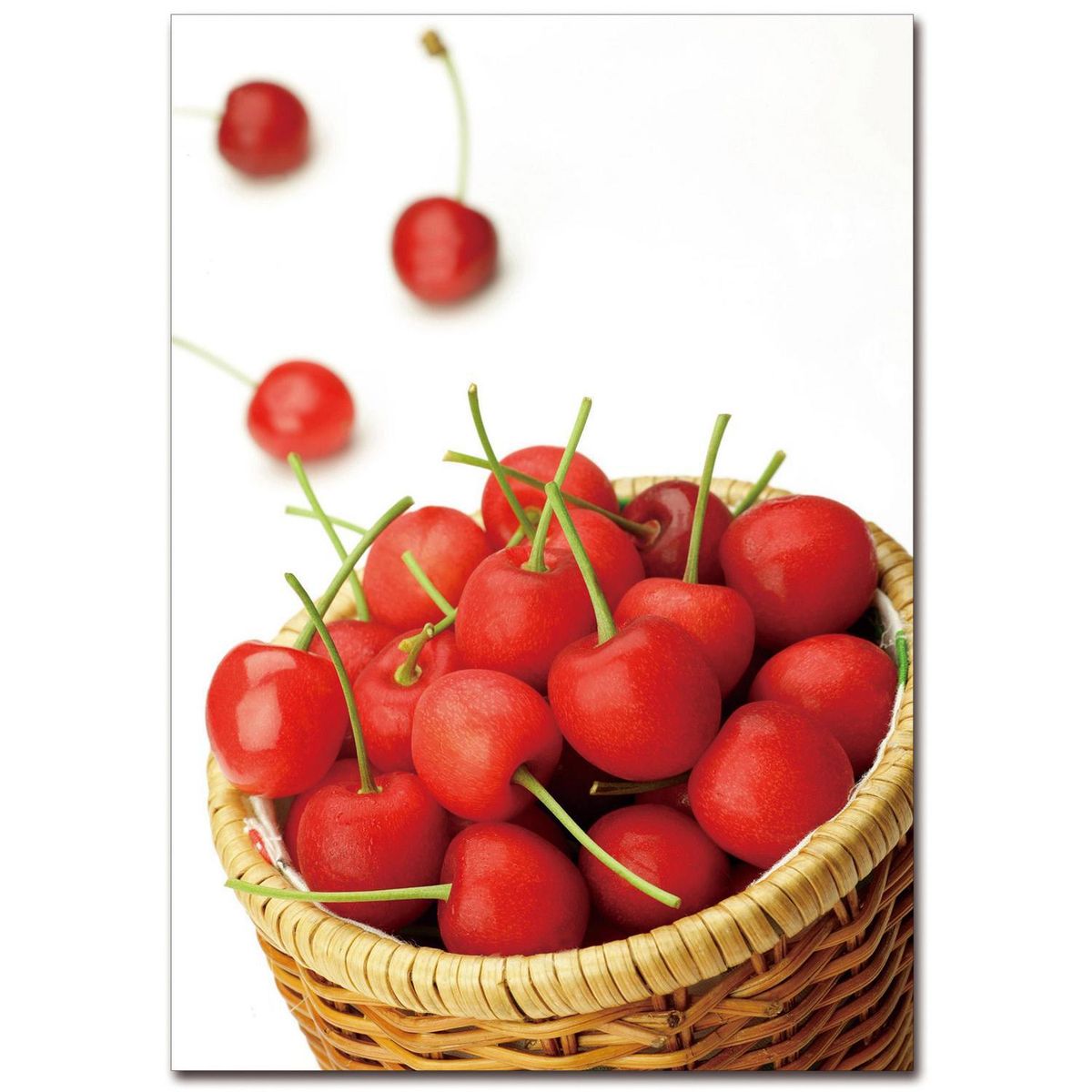 HOMY - Cuadro acrílico guinda 2 35x50 cm