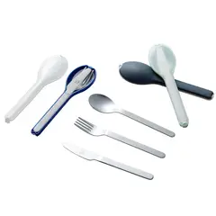 JUST HOME COLLECTION - Set 3 utensilios cuchara/cuchillo/tenedor