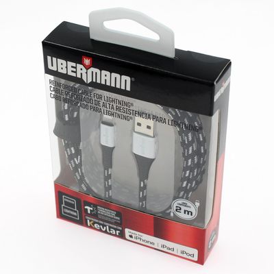 Imagen 2 del producto Cable Usb A Lightning Carga Rápida Kevlar 2 Metros