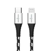 Cable Tipo C A Lightning Carga Rápida Kevlar 2 Metros