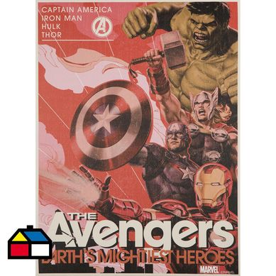 Canvas avengers 57x77 cm
