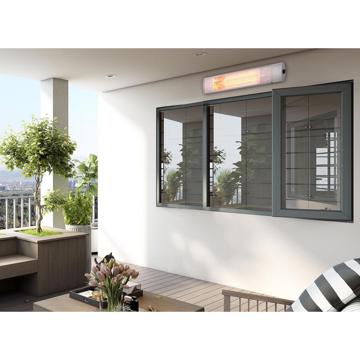 WURDEN - Calefactor exterior mural