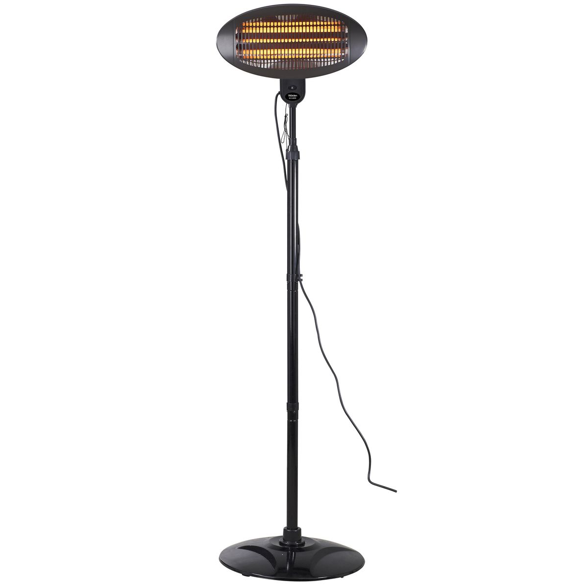 WURDEN - Calefactor exterior pedestal/mural ovalado