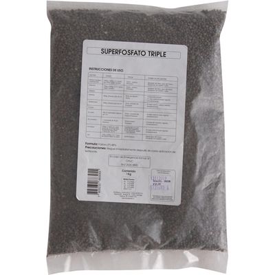 Imagen 2 del producto Fertilizante para plantas superfosfato triple 1 kg bolsa