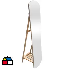 JUST HOME COLLECTION - Espejo de Pie Decorativo Rectangular 40x160 cm Piso