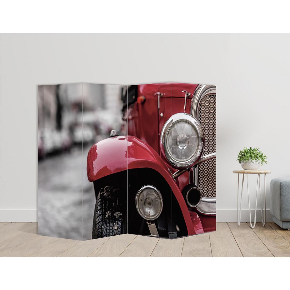 HOMY - Separador Canvas Autos 65x180 cm