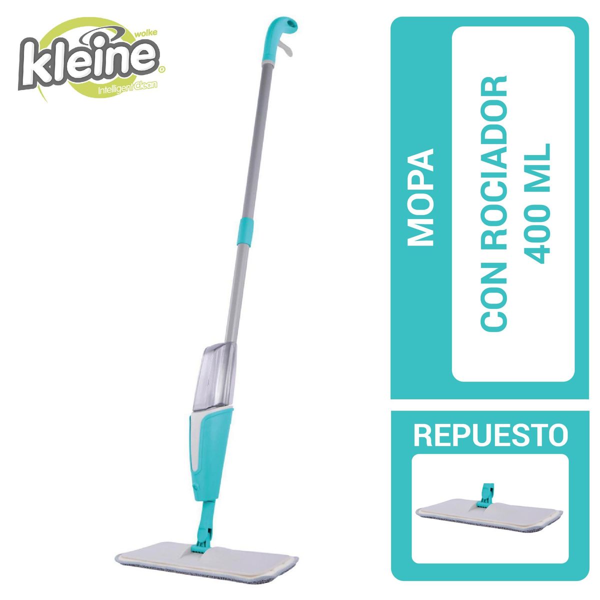 KLEINE WOLKE - Mopa Spray Kleine Wolke 400 ml con Dispensador Integrado 37x11 cm