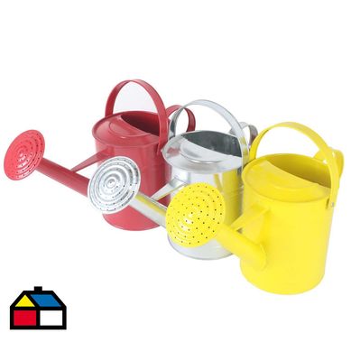 Regadera metalica 3 l color