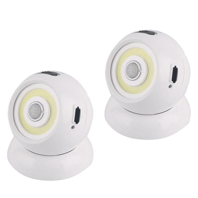 DAIRU - Set 2 linternas Led recargables con sensor
