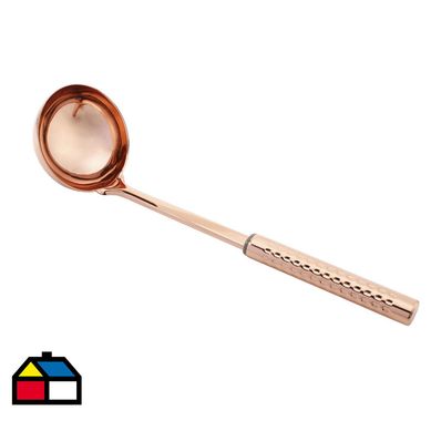 Cucharon inox cobre.