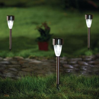 Imagen 2 del producto Pack 4 Estacas Solares Round 0,08 W IP44 Luz Fría