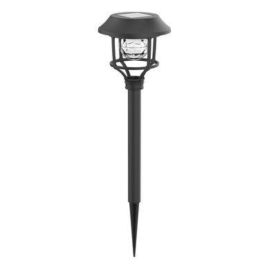 Estaca solar Led rotar negra