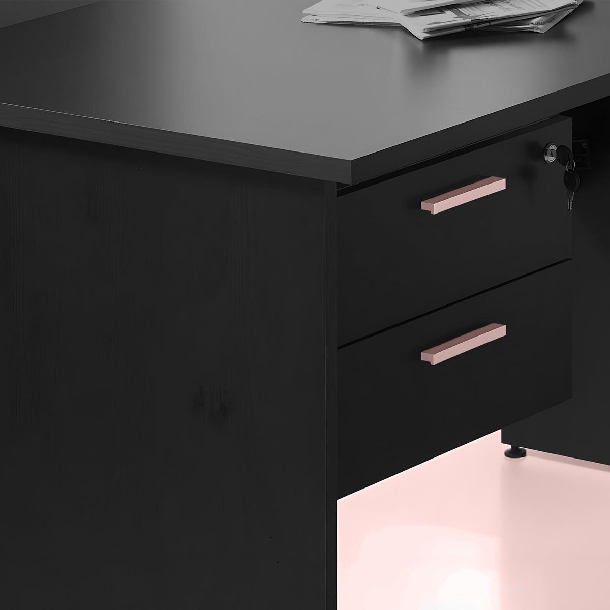 FIXSER - Asa abs rosa 96/128 mm