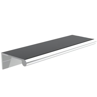 Perfil aluminio 84/64 mm anodizado brillo