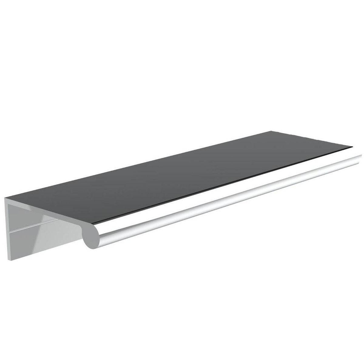 FIXSER - Perfil aluminio 84/64 mm anodizado brillo