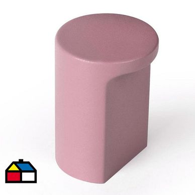 Pomo abs rosa 20 mm Rosa.