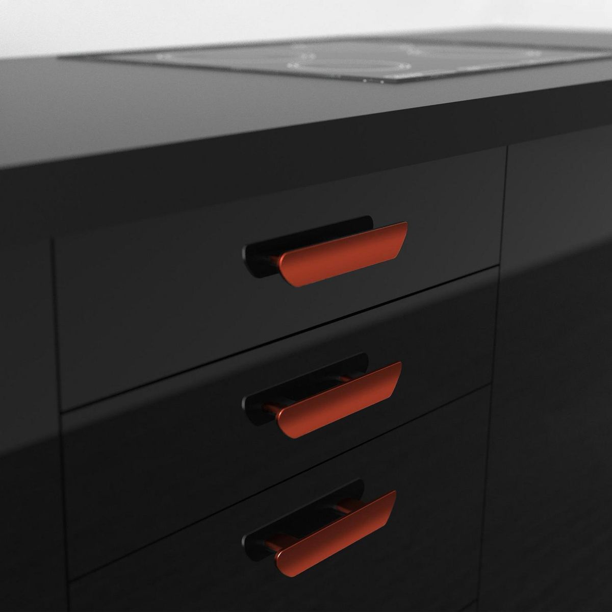 FIXSER - Asa abs rojo 64/96 mm