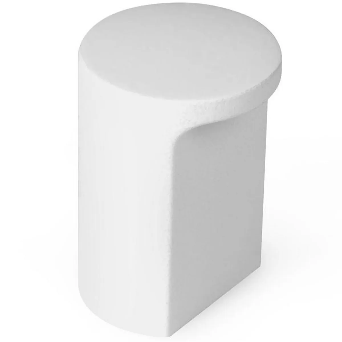 FIXSER - Pomo abs blanco 20 mm