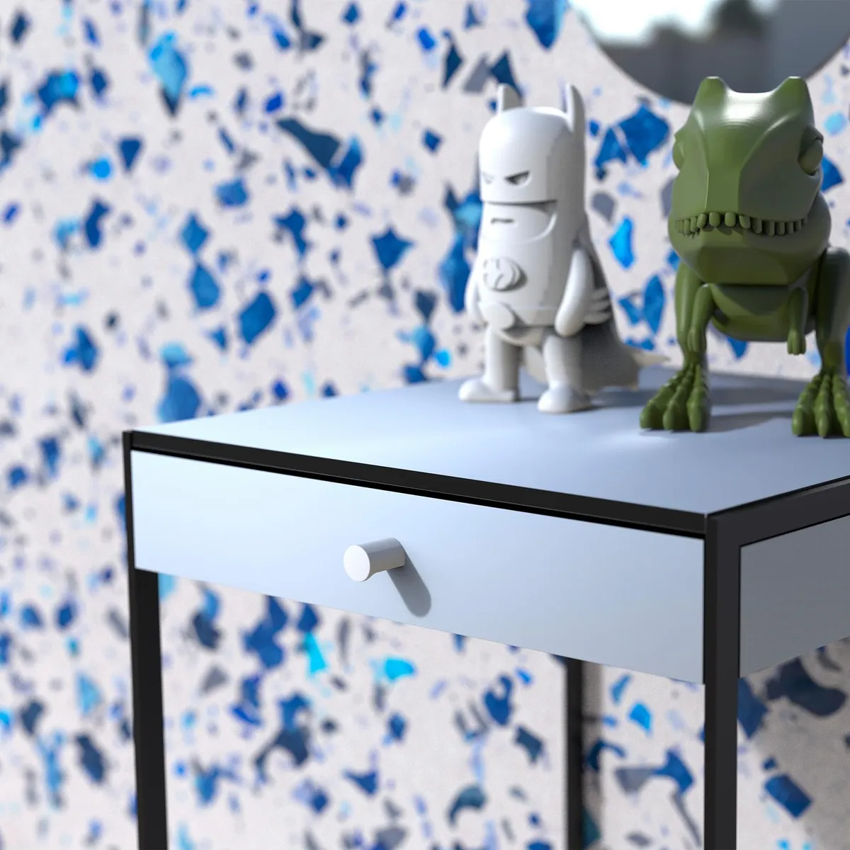 FIXSER - Pomo abs blanco 20 mm