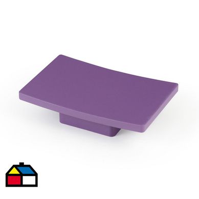 Pomo abs morado 85x55 mm