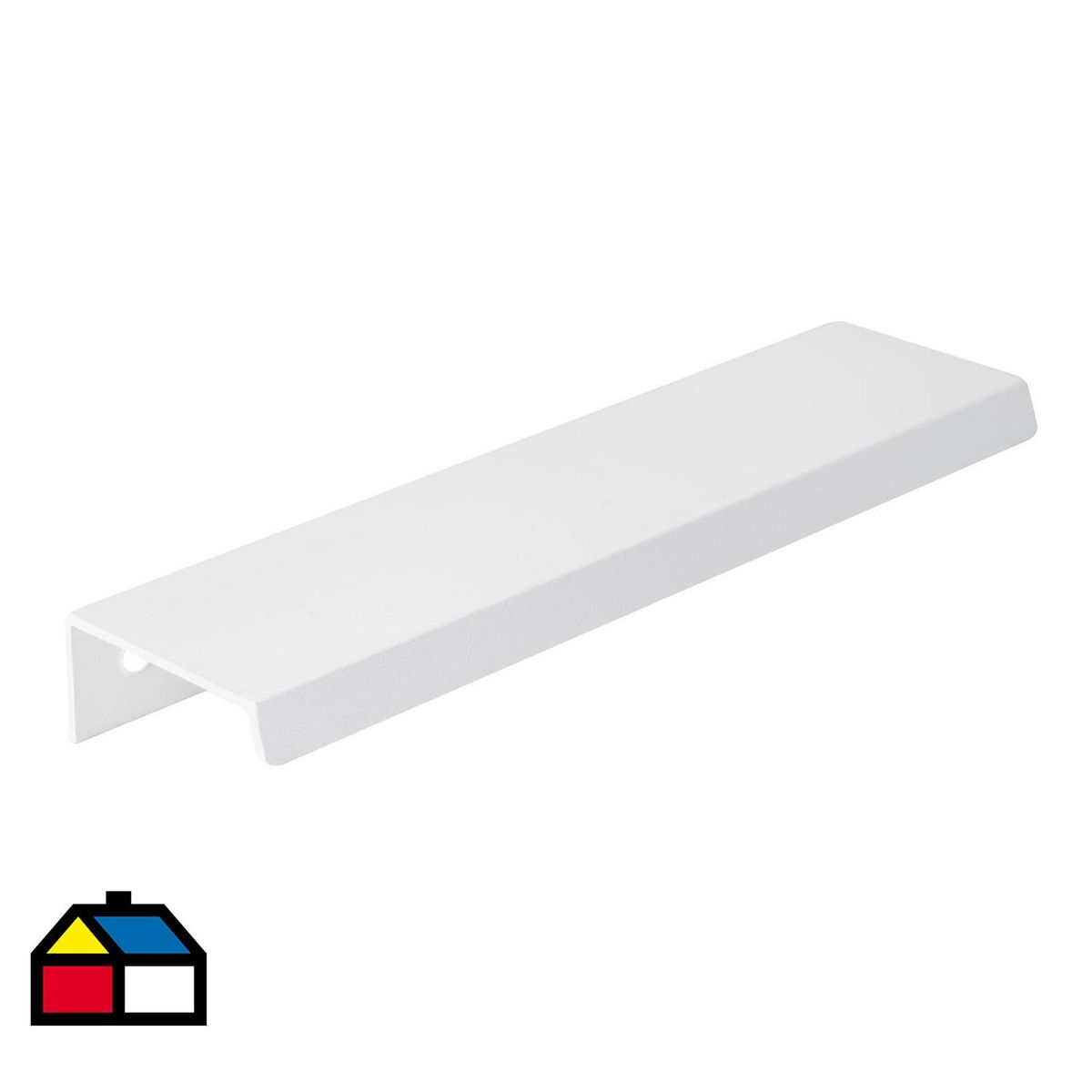 FIXSER - Perfil aluminio148/128 mm blanco mate