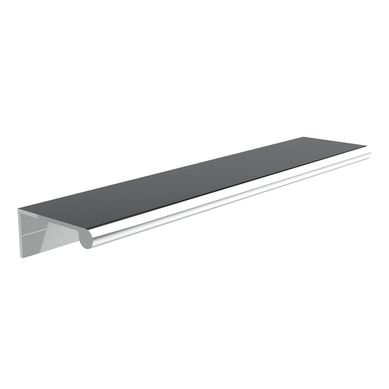 Perfil aluminio148/128 mm anodizado brillo