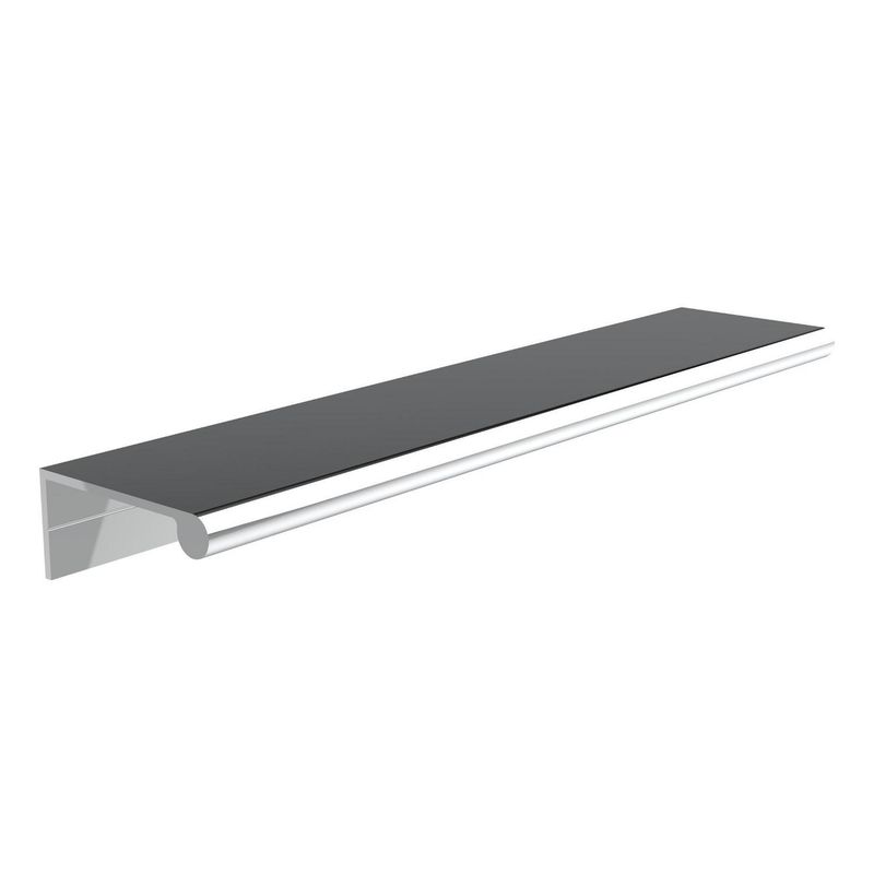 FIXSER - Perfil aluminio148/128 mm anodizado brillo