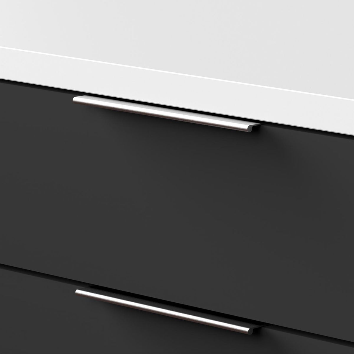 FIXSER - Perfil aluminio148/128 mm anodizado brillo