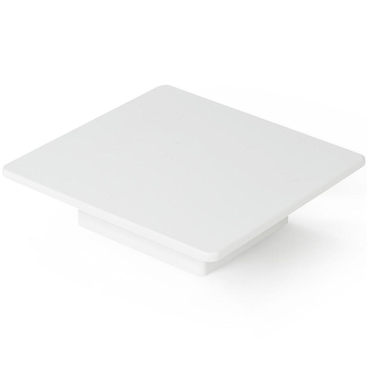 FIXSER - Pomo abs blanco 86x86 mm