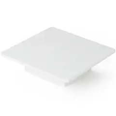 FIXSER - Pomo abs blanco 86x86 mm
