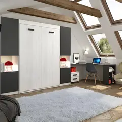 FIXSER - Asa abs negro 128/224 mm