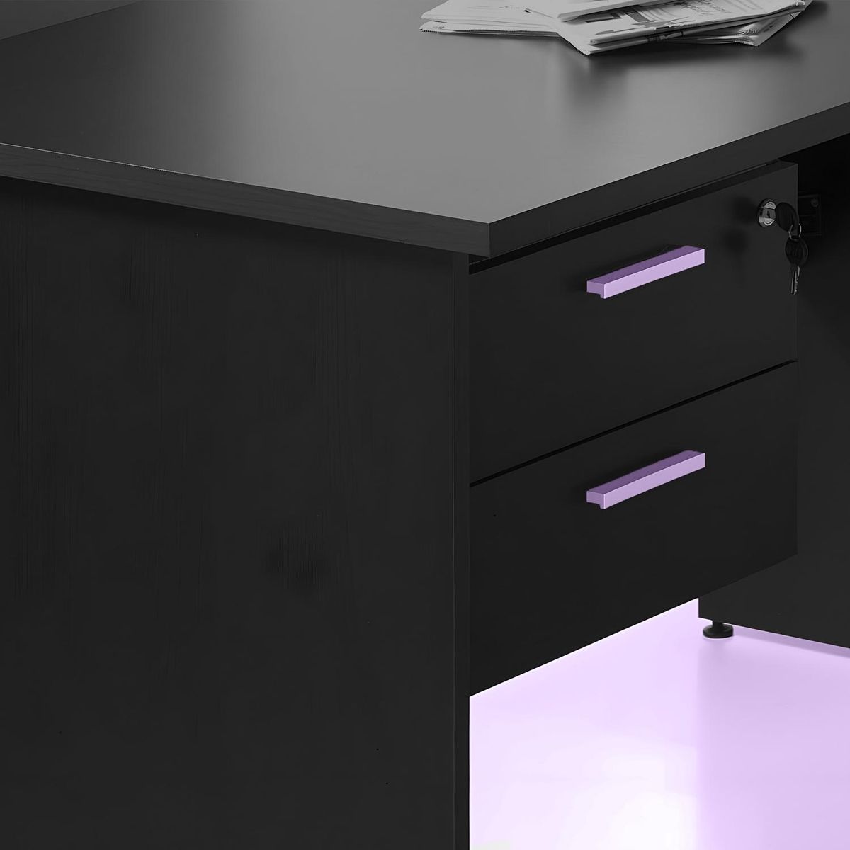 FIXSER - Asa abs morado 96/128 mm