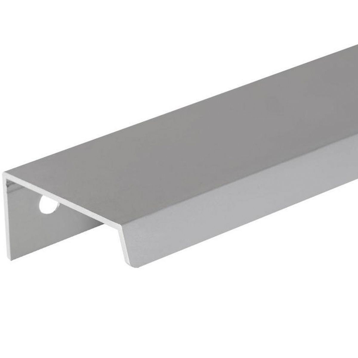 FIXSER - Perfil aluminio 212/192 mm anodizado mate