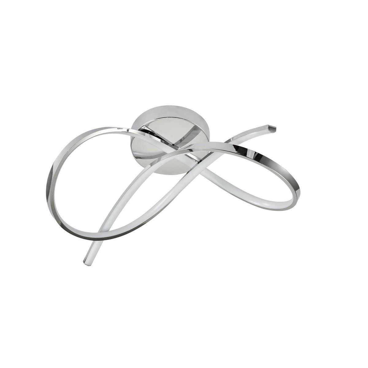 JUST HOME COLLECTION - Lámpara Techo Olas Metal Gris