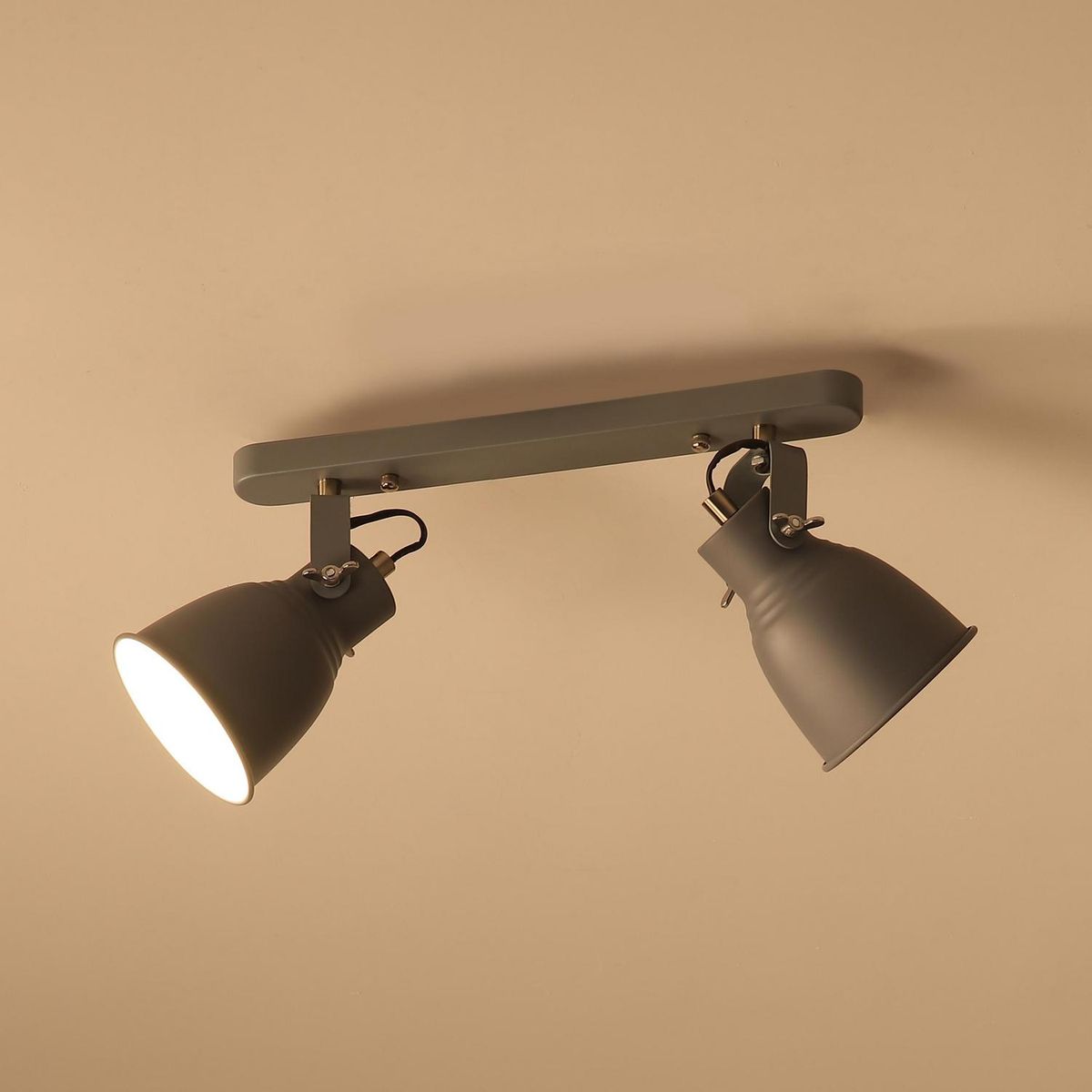 JUST HOME COLLECTION - Barra Industrial Metal Gris