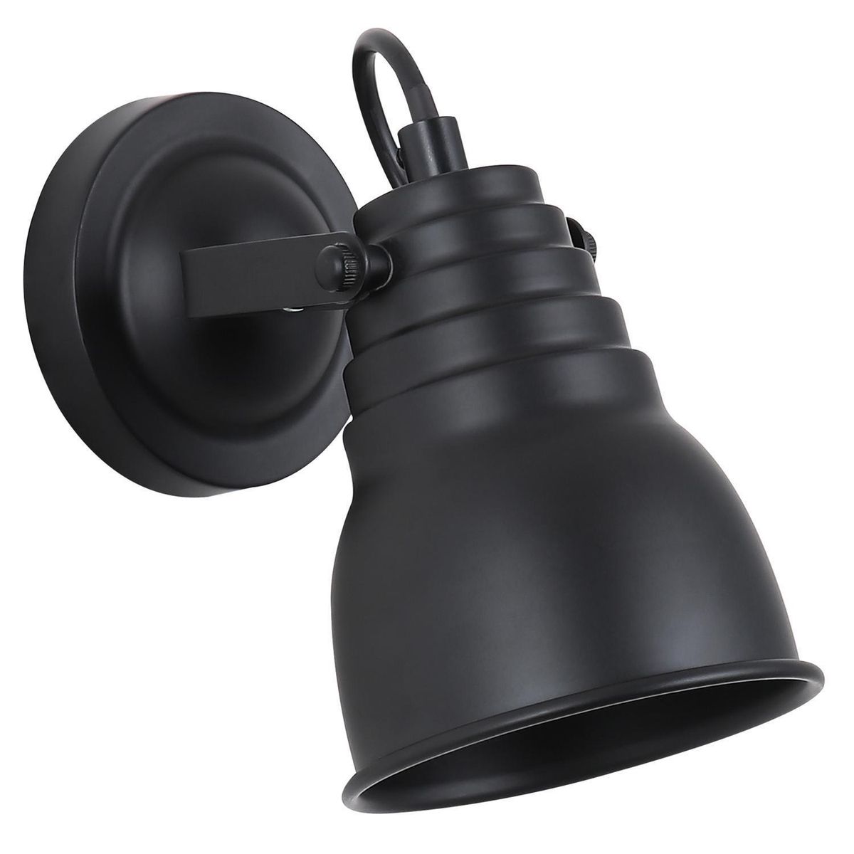 JUST HOME COLLECTION - Apliqué Industrial Metal Negro