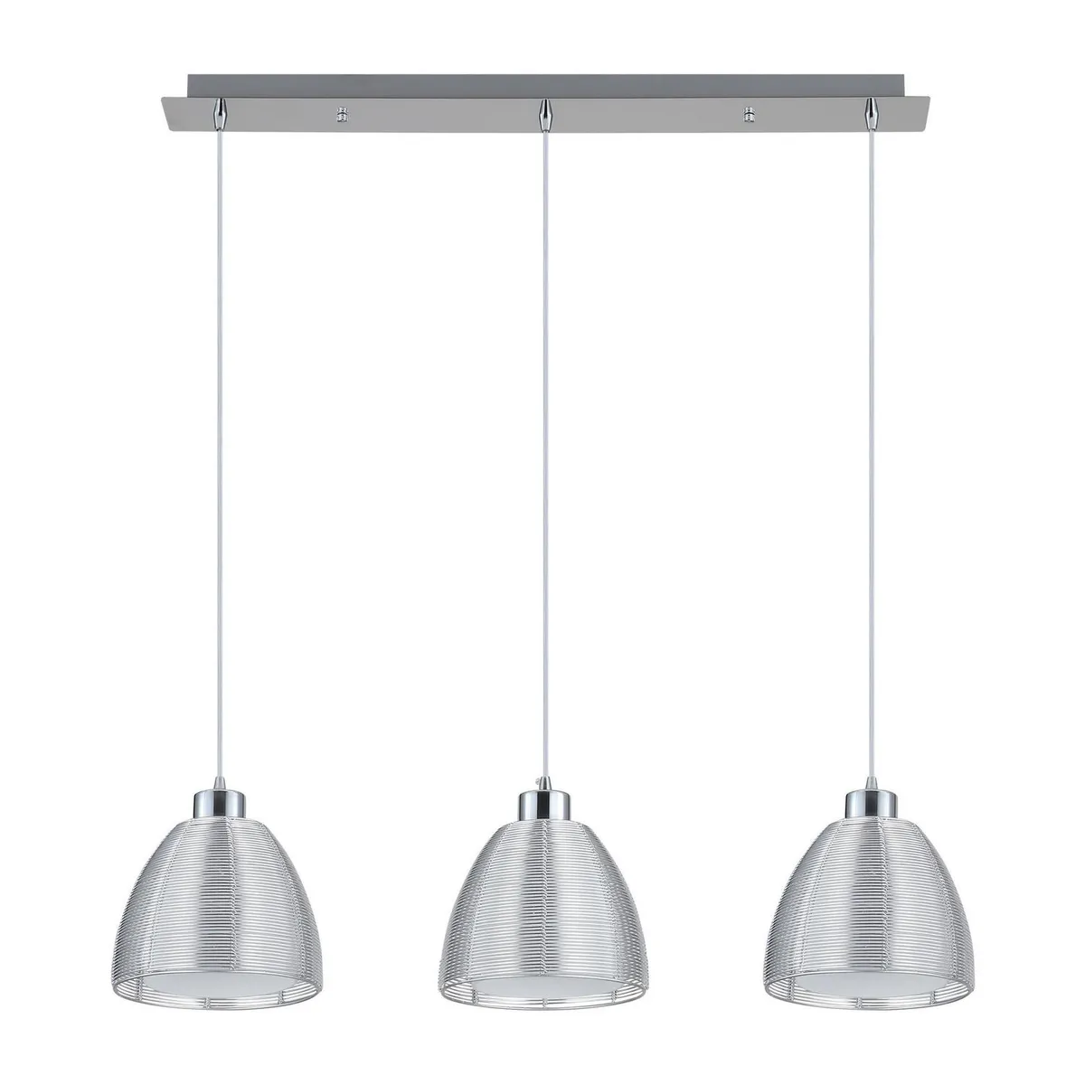 JUST HOME COLLECTION - Lámpara Colgante Sica 3 Luces Metal